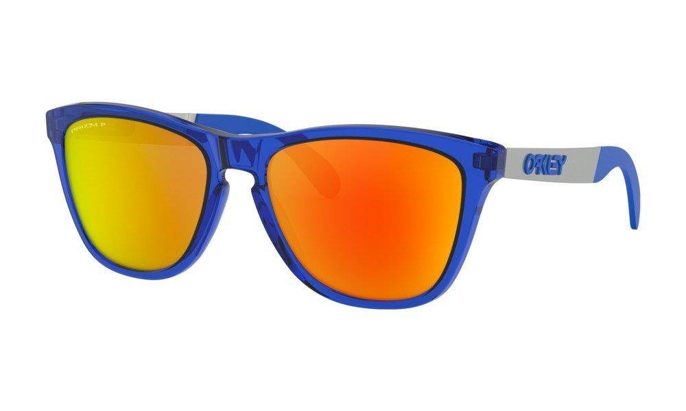 Oakley Okulary Przeciws Oneczne Frogskins Mix Crystal Blue Prizm Ruby