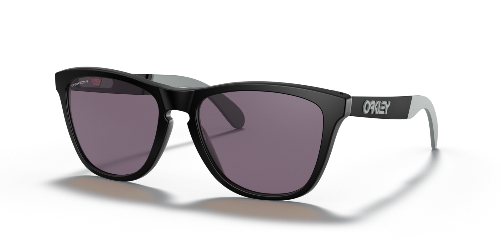 Oakley Frogskins Mix OO9428 in Matte Black with Prizm Grey lenses