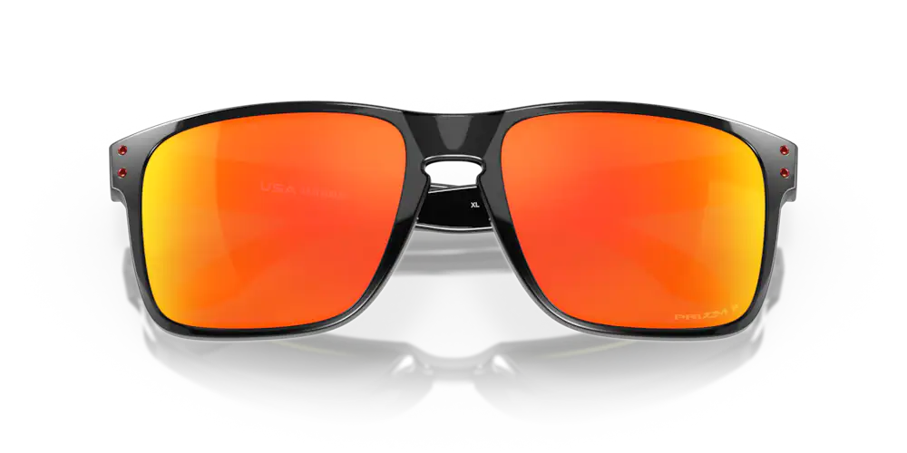 Holbrook™ XL Prizm Sapphire Polarized Lenses, Polished Clear Frame  Sunglasses