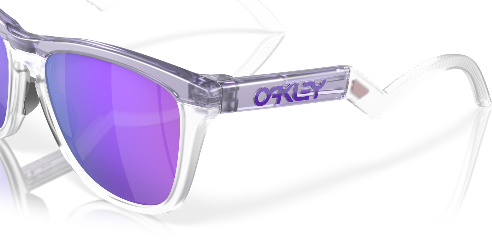 Oakley Sunglasses FROGSKINS HYBRID Matte Lilac/Matte Clear/Prizm