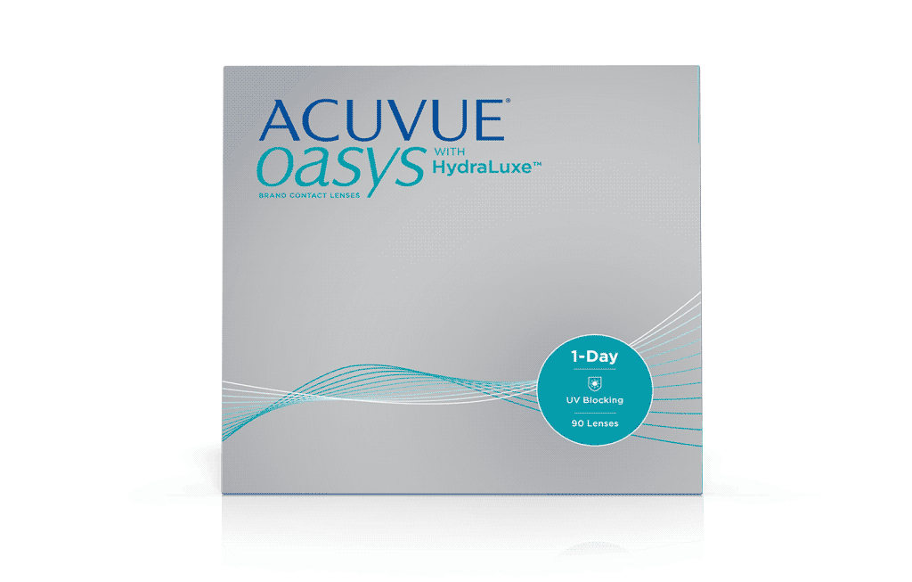 Soczewki Kontaktowe ACUVUE OASYS® 1-DAY WITH HYDRALUXE™ 8.5 (90 szt.)