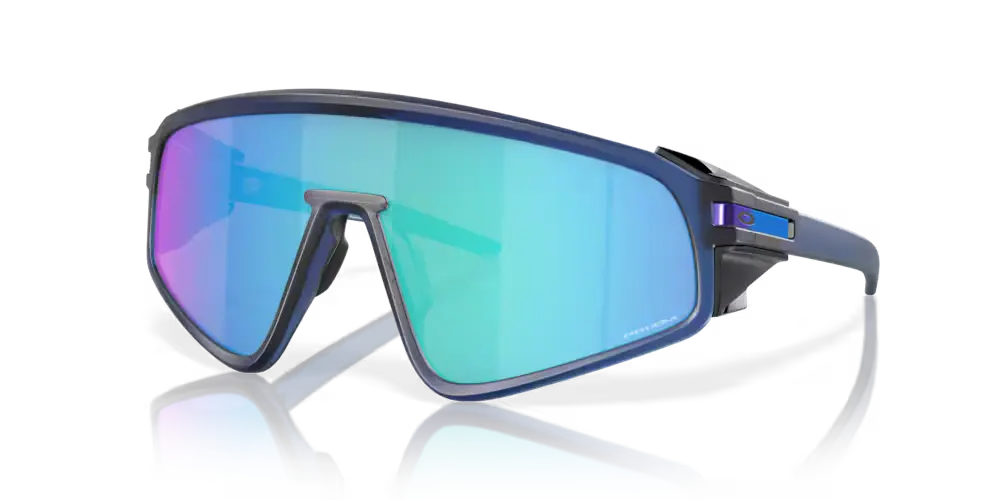 Oakley Sunglasses LATCH PANEL Matte Transparent Navy / Prizm Sapphire OO9404-06