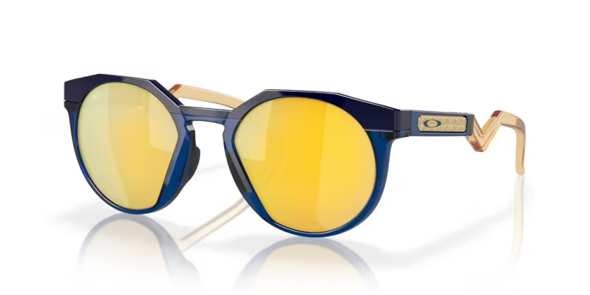 Oakley Sunglasses HSTN Navy transparent blue / Prizm 24k polarized OO9242-11