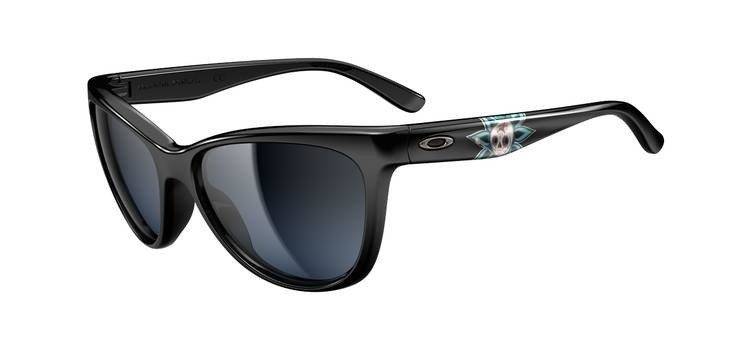 Oakley Okulary FRINGE CAIA KOOPMAN SIGNATURE SERIES Polished Black/Black Grey Gradient OO9124-18