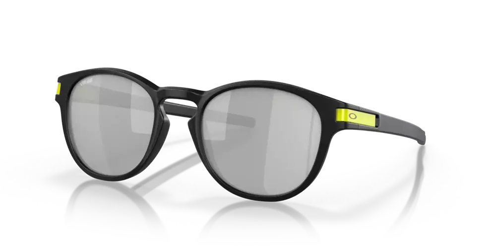 Oakley Okulary przeciwsłoneczne LATCH Valentino Rossi Signature Matte Black / Chrome Iridium OO9265-21