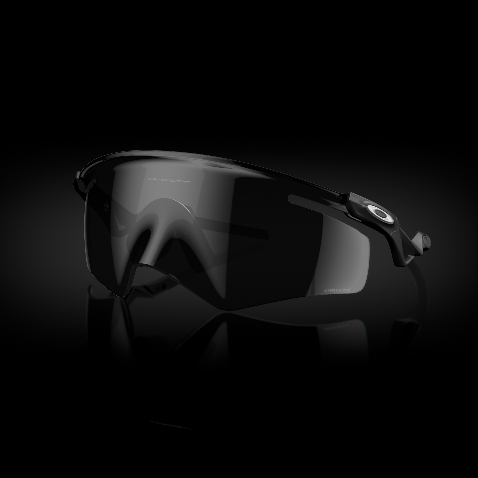 Oakley Okulary przeciwsłoneczne Matte black/Prizm black QNTM KATO OO9481D-01