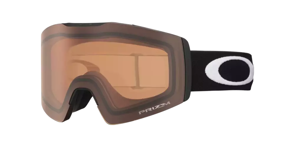 OAKLEY Snow Goggle FALL LINE M Matte Black/Prizm Persimmon OO7103-17