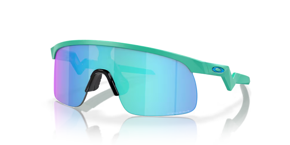 Oakley Okulary przeciwsłoneczne dziecięce RESISTOR Matte Celeste/Prizm Sapphire OJ9010-19