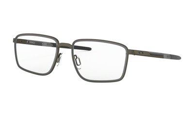 Oakley Optical Frame SPINDLE Pewter/Satin Grey Smoke/Clear OX3235-02