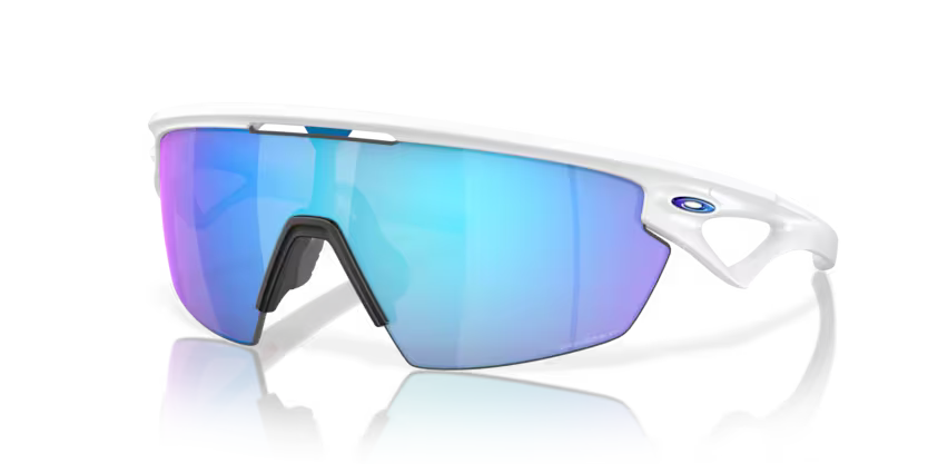 Oakley Sunglasses SPHAERA Matte White / Prizm Sapphire Polarized OO9403-02