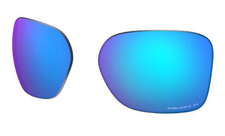 Oakley Szkła OO4124-06s  Prizm Saphire Polarized 