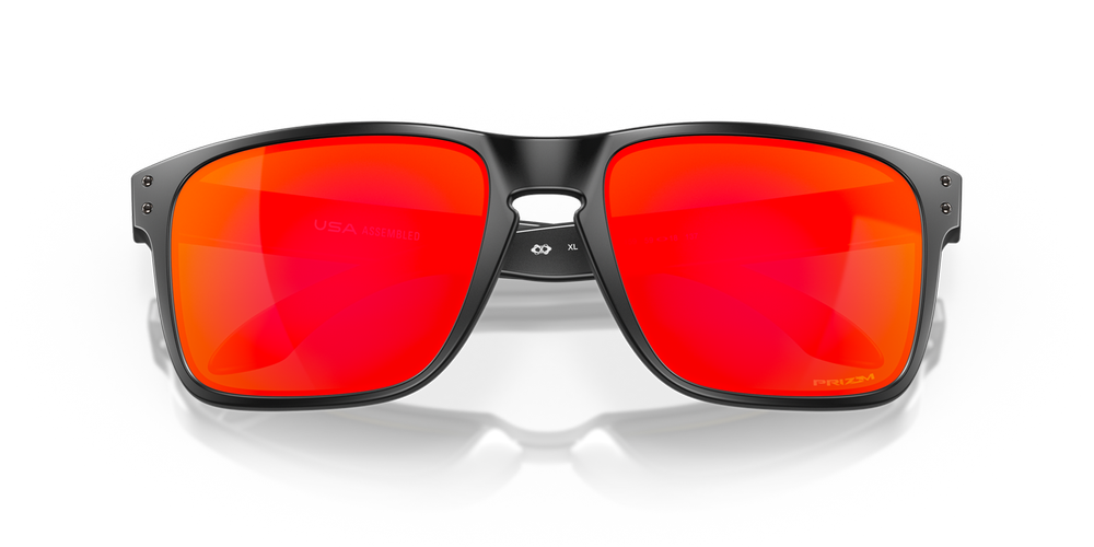 Oakley Sunglasses HOLBROOK XL Matte Black/Prizm Ruby OO9417-04 | SUNGLASSES  \ Lifestyle \ Holbrook \ Holbrook XL SUNGLASSES \ Women SUNGLASSES \ Men  SUNGLASSES \ Prizm \ Ruby | Oakley store |