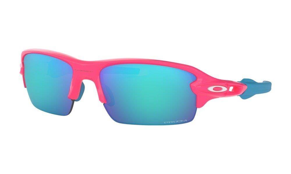 Oakley Sunglasses Junior FLAK XS Neon Pink/Prizm Sapphire OJ9005-03