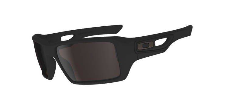 Oakley Sunglasses  EYEPATCH 2.0 Matte Black/Warm Grey OO9136-05