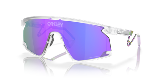 Oakley Sunglasses BXTR METAL Matte Clear / Prizm Violet OO9237-02