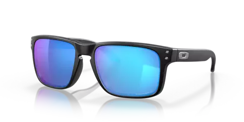 Oakley Sunglasses HOLBROOK™ Matte Black/Prizm Sapphire Polarized OO9102-F0