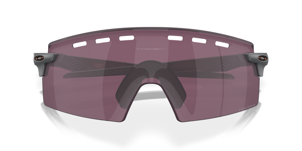 Oakley Okulary przeciwsłoneczne ENCODER STRIKE VENTED Matte Grey Smoke/Prizm Road Black OO9235-10