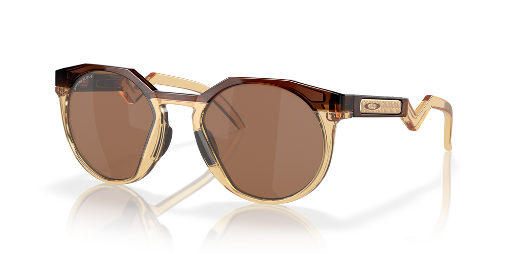 Oakley Okulary przeciwsłoneczne Kylian Mbappé Signature Series HSTN Dark Amber Light Curry/Prizm Tungsten OO9242-07