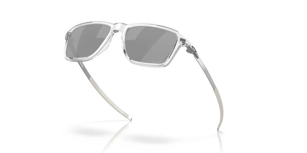 Oakley Sunglasses WHEEL HOUSE Polished Clear/Prizm Black Polarized OO9469-03