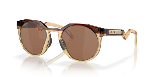 Oakley Sunglasses Kylian Mbappé Signature Series HSTN Dark Amber Light Curry/Prizm Tungsten OO9242-07