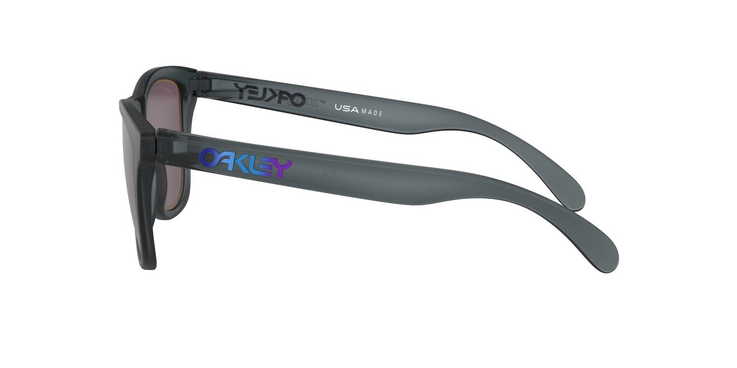 Oakley Sunglasses FROGSKINS Matte Crystal Black/Prizm Grey Sapphire Alt Iridiu OO9013-E3