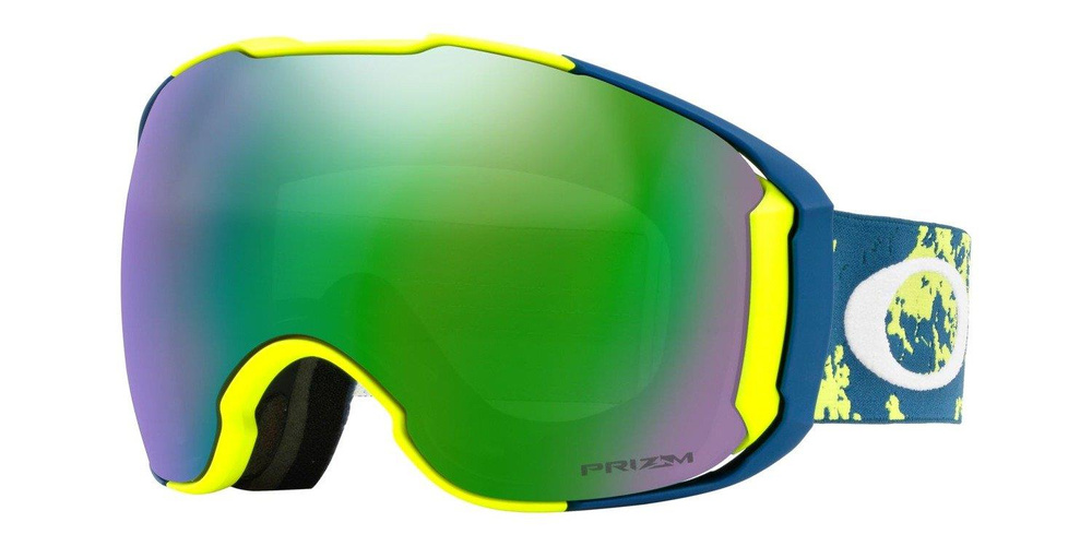 Oakley Gogle Airbrake XL Arctic Fracture Retina / Prizm Snow Jade Iridium & Hi Pink OO7071-32