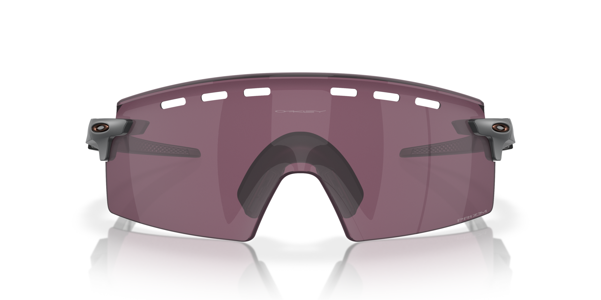 Oakley Okulary przeciwsłoneczne ENCODER STRIKE VENTED Matte Grey Smoke/Prizm Road Black OO9235-10