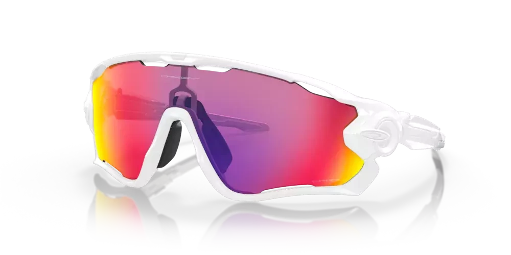 Oakley Okulary przeciwsłoneczne JAWBREAKER Polished White/Prizm Road OO9290-55