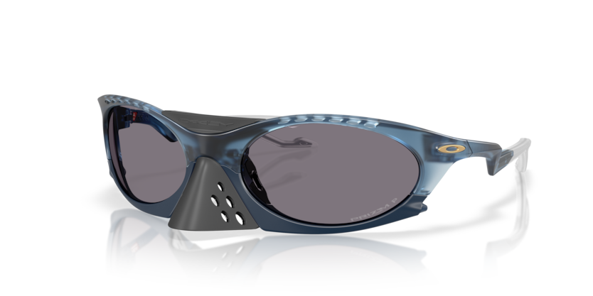 Oakley Okulary przeciwsłoneczne PLANTARIS Matt Transparent Abyss / Prizm Grey Polarized OO9437-09