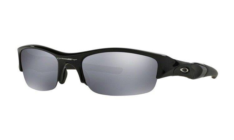 Oakley Sunglasses FLAK JACKET Jet Black/Black Iridium 03-881