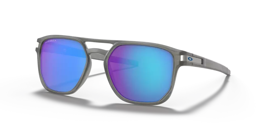 Oakley Sunglasses LATCH BETA Matte Grey Ink/Prizm Sapphire Polarized OO9436-06