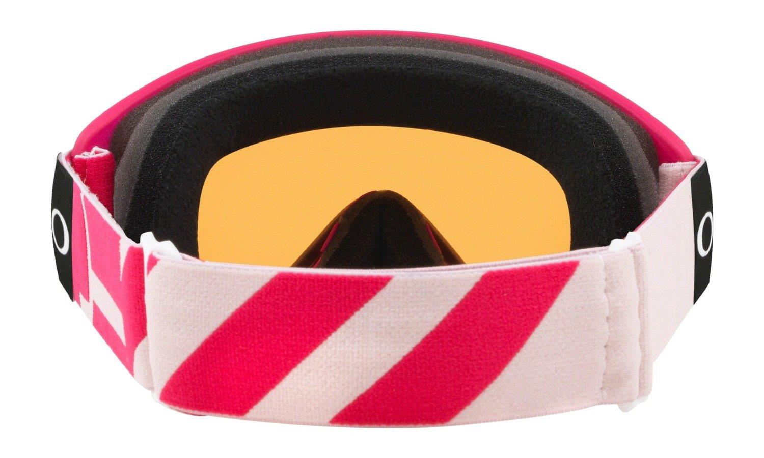 Gogle Oakley O FRAME 2.0 PRO XS Iconography Pink / Persimmon & Dark Grey OO7114-05