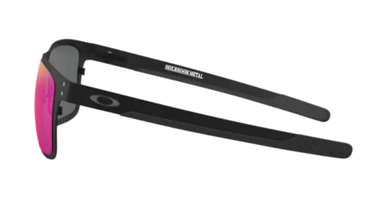 Oakley Sunglasses HOLBROOK™ METAL Matte Black / Positive Red Iridium OO4123-02