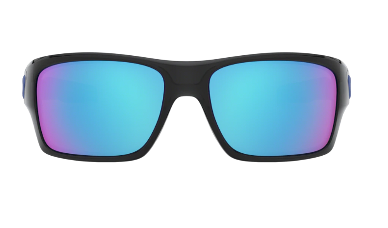 Oakley Sunglasses TURBINE Black Ink/Sapphire Iridium OO9263-05