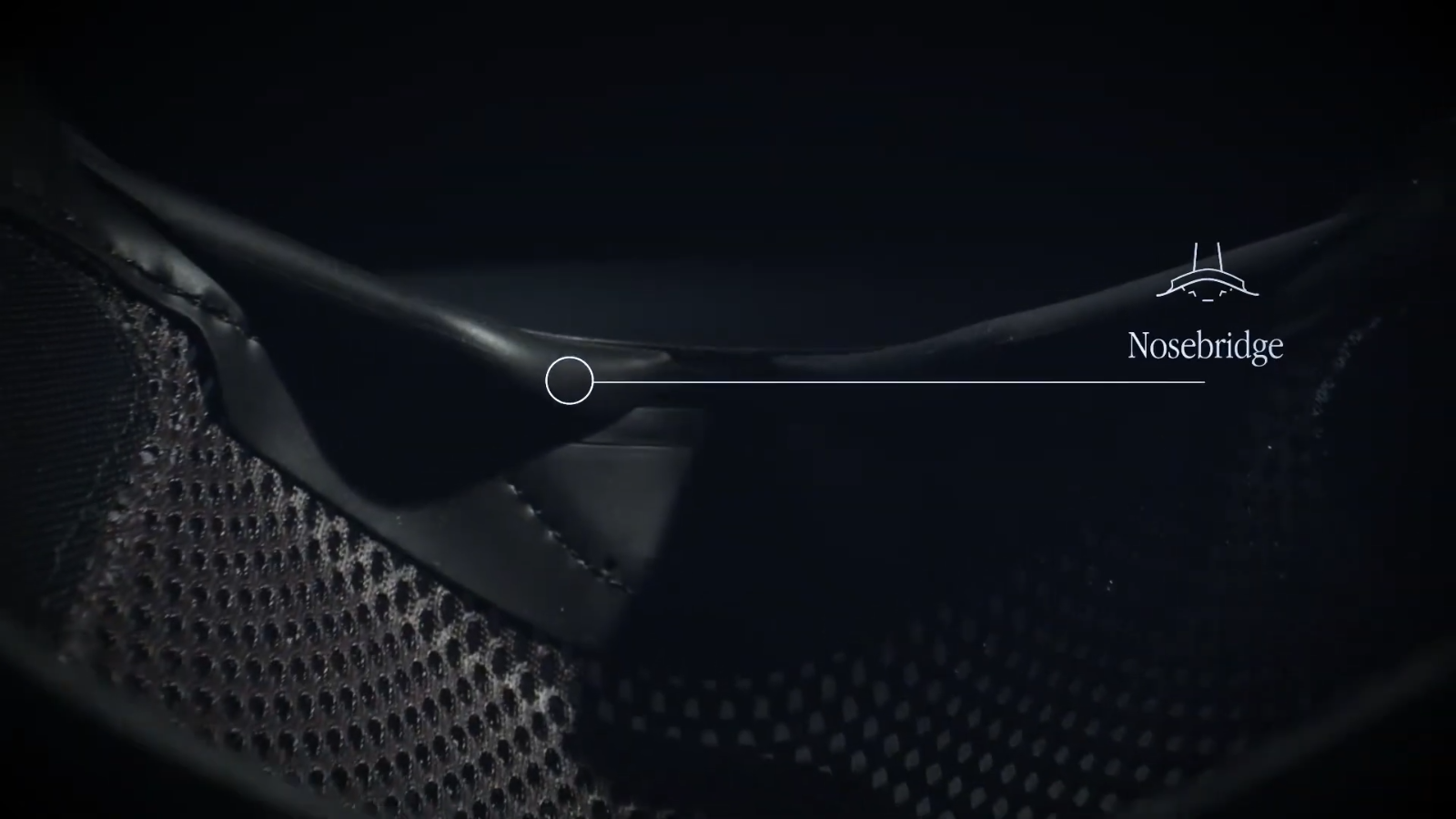 OAKLEY Face covering MSK3 Black AOO0036AC-000001