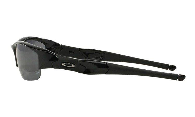 Oakley Sunglasses FLAK JACKET Jet Black/Black Iridium 03-881