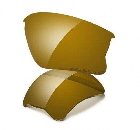 Oakley FLAK JACKET XLJ Accessory Lenses Gold Iridium POLARIZED 13-663