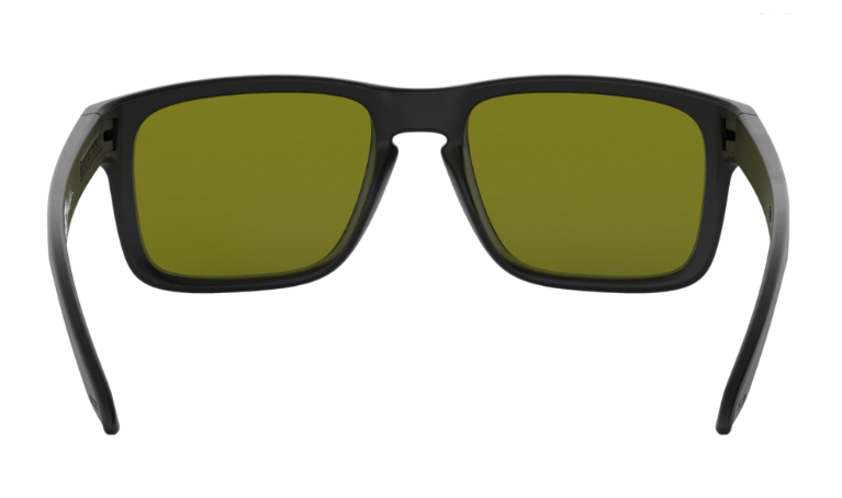 Oakley Sunglasses JULIAN WILSON SIGNATURE SERIES HOLBROOK Matte Black/Violet Iridium OO9102-26