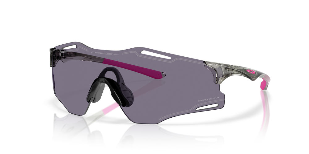 Oakley Okulary przeciwsłoneczne CYBR ZERO Polished Carbon / Prizm Grey OO9512D-05