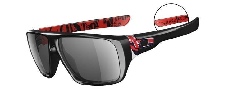 Oakley Okulary DISPATCH BRUCE IRONS SIGNATURE SERIES Polished Black/Grey Polarized OO9090-08