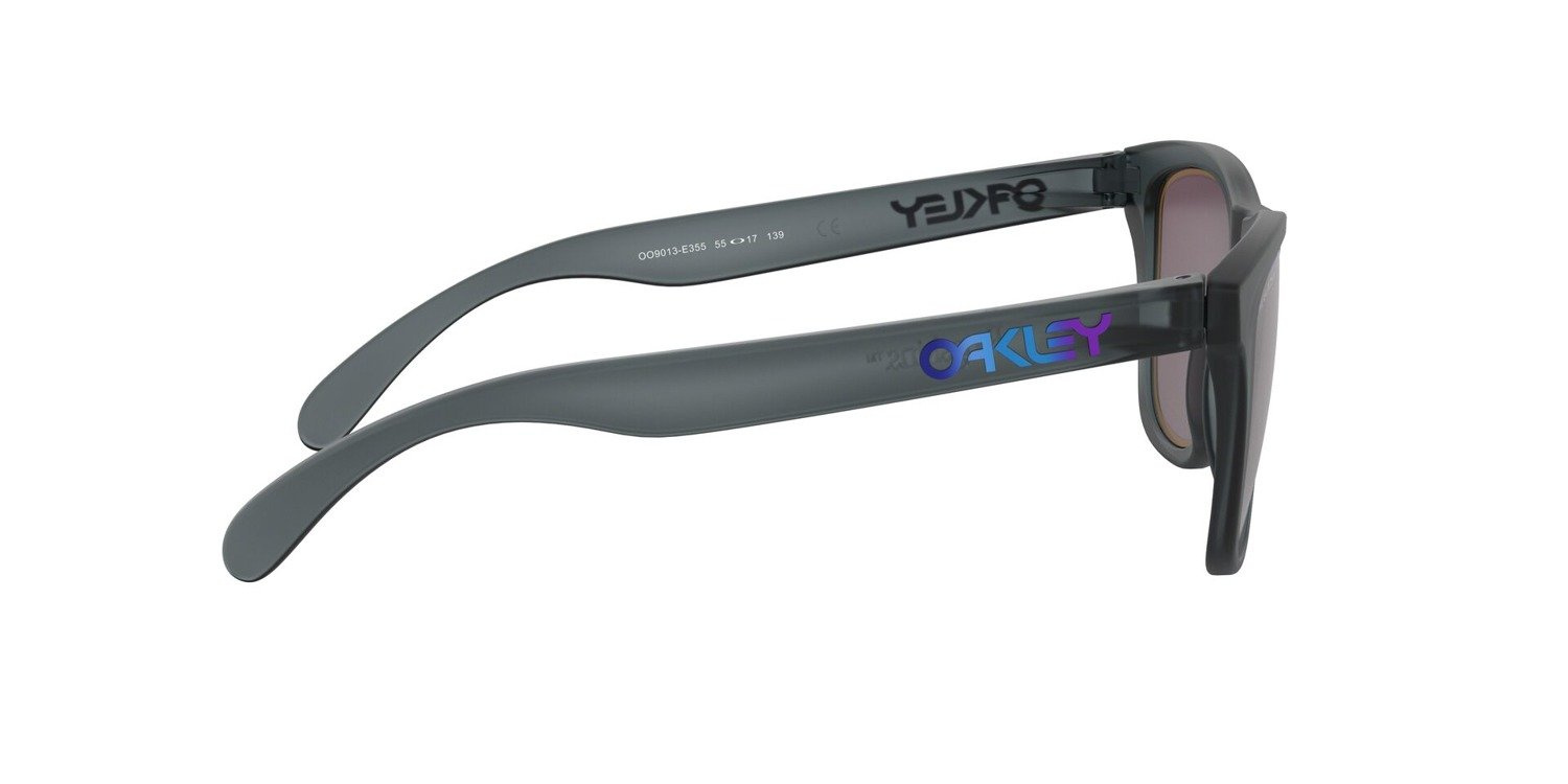 Oakley Sunglasses FROGSKINS Matte Crystal Black/Prizm Grey Sapphire Alt Iridiu OO9013-E3