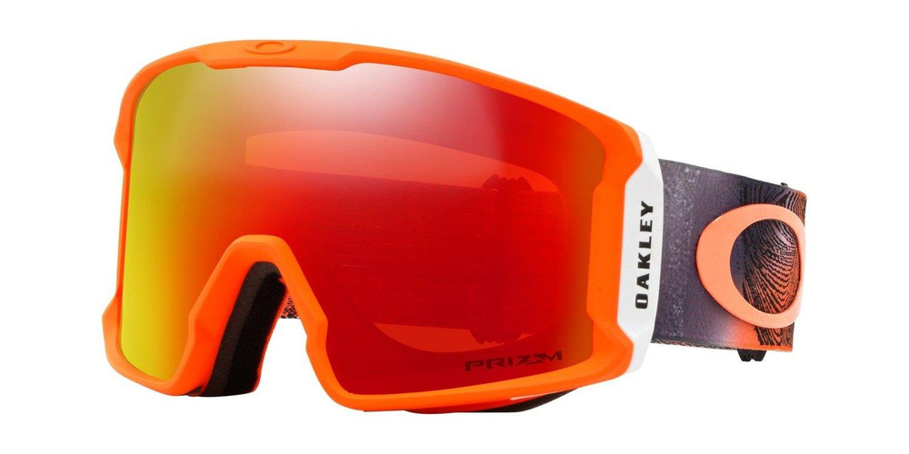 Oakley Gogle Line Miner Mystic Flow Neon Orange / Prizm Snow Torch Iridium OO7070-37