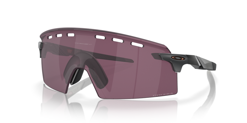 Oakley Okulary przeciwsłoneczne ENCODER STRIKE VENTED Matte Grey Smoke/Prizm Road Black OO9235-10