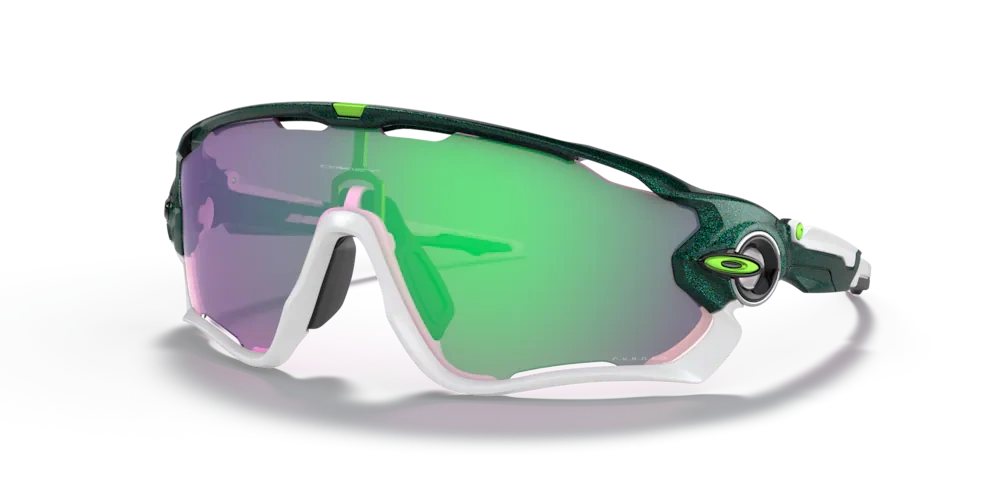 Oakley okulary przeciwsłoneczne JAWBREAKER Cavendish Edition Metallic Green/Prizm Jade OO9290-36