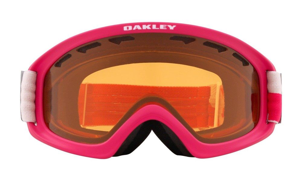 Gogle Oakley O FRAME 2.0 PRO XS Iconography Pink / Persimmon & Dark Grey OO7114-05