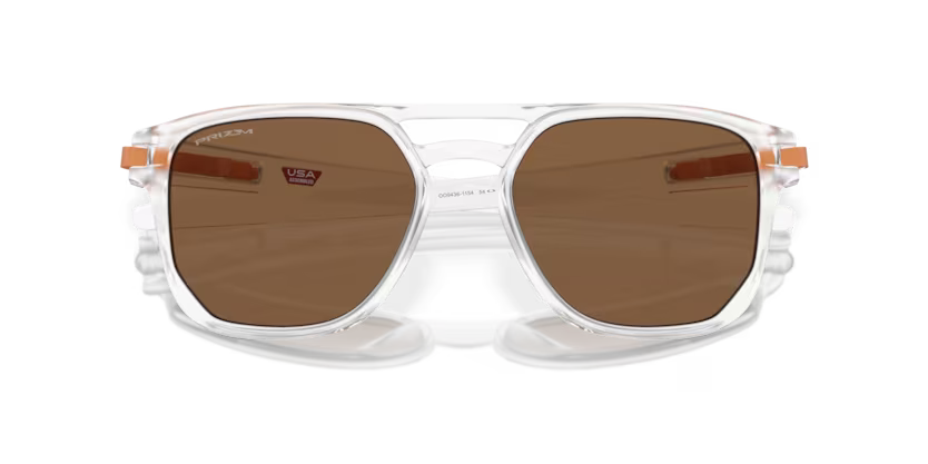 Oakley Sunglasses LATCH BETA Matte Clear / Prizm Bronze OO9436-11