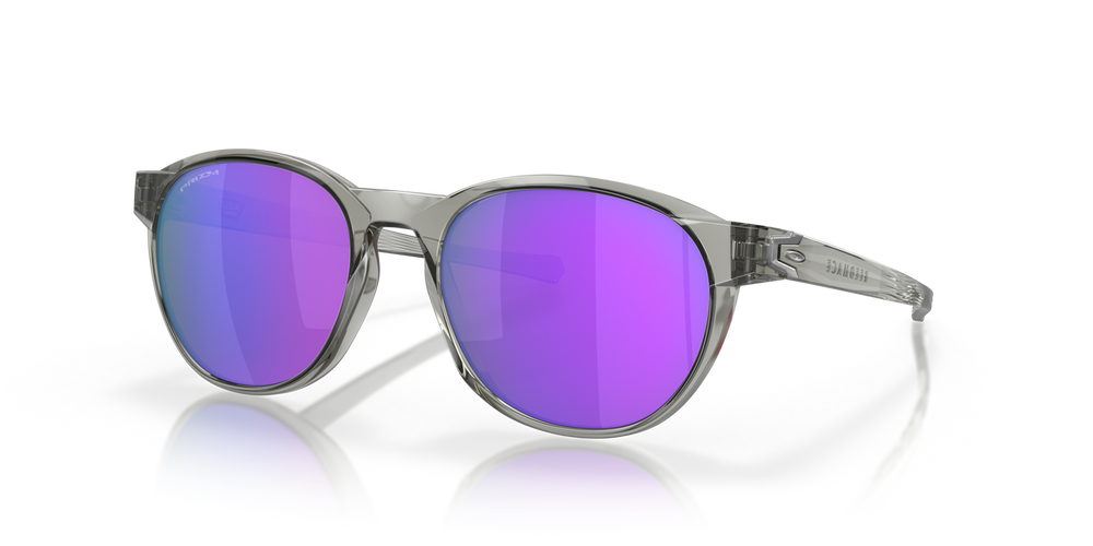 Oakley Okulary przeciwsłoneczne Reedmace Grey Ink, Prizm Violet OO9126-07