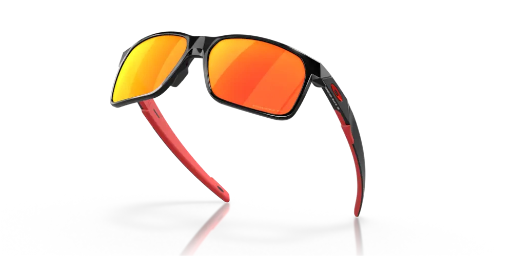 Oakley Sunglasses PORTAL X Polished Black/Prizm Ruby Polarized OO9460-05