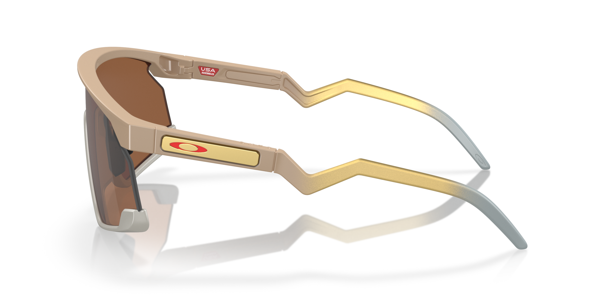 Oakley Sunglasses BXTR Patrick Mahomes II Collection Matte Terrain Tan/Prizm Tungsten OO9280-08