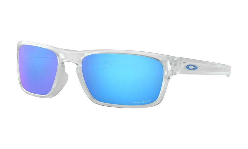 Oakley Sunglasses SLIVER STEALTH Matte Clear/Prizm Sapphire OO9408-04